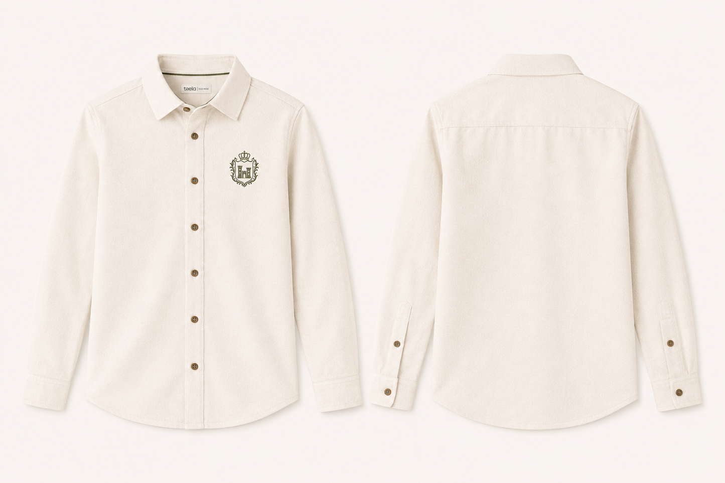 Bellver College Long-Sleeve Formal Shirt for Secondary Students