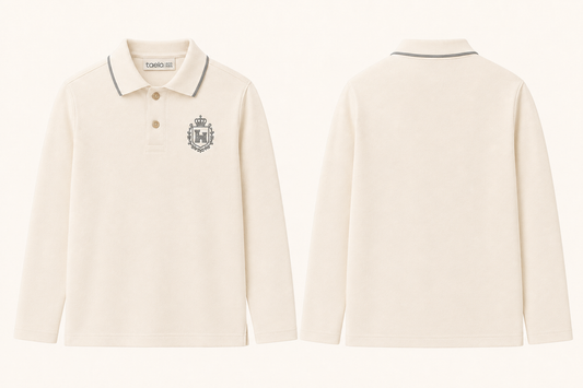 Bellver College Long-Sleeve Polo for Primary Students